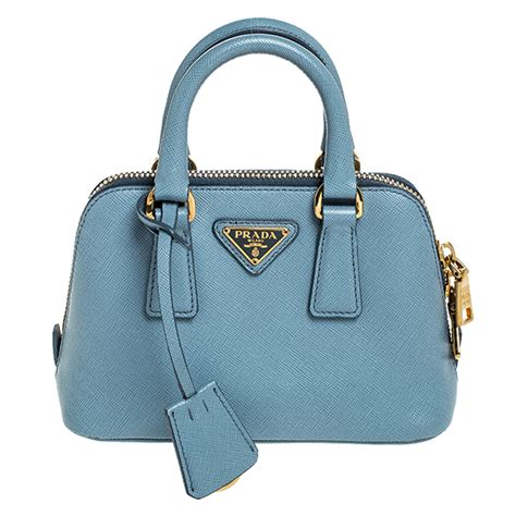 prada saffiano small promenade crossbody bag blue|authentic prada saffiano.